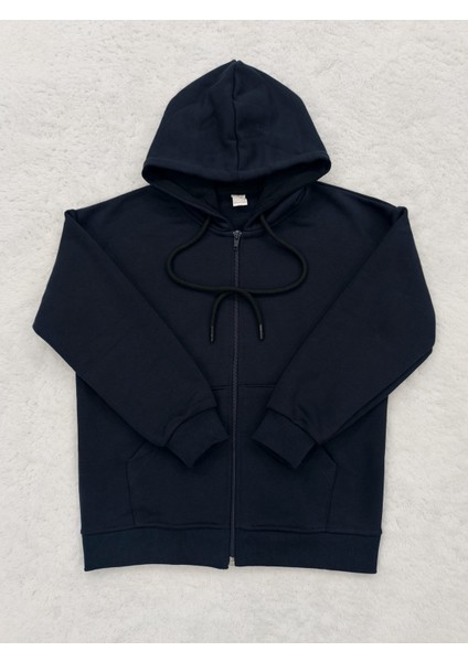 Yüksek Kalite Kapüşonlu ve Fermuarlı Pamuklu Unisex Çocuk Sweatshirt fırsatları