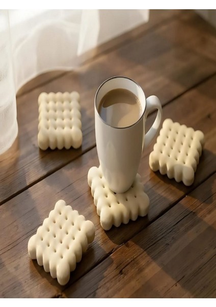 Bisküvi Bardak Altlığı Modern Dekoratif Görüntü Kaliteli Baskı fiyatları