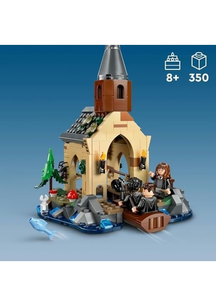 Potter Hogwarts Şatosu Kayıkhanesi 76426 – 8 Yaş ve Potter Hayranları Kız ve Erkek Çocukları Için 7 Minifigür Içeren Yaratıcı Oyuncak Yapım Seti, Doğum Günü Hediyesi Fikri (350 Parça) modelleri