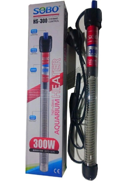 HS-300 Akvaryum Cam Isıtıcı 300W