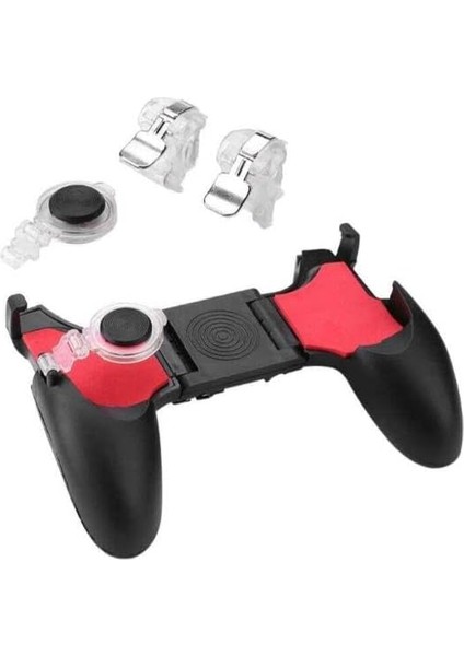 Oyun Konsolu 5 In 1 | Tüm Telefonlara Uyumlu | Taşınabilir Joystick ve Ateş Tetikleri ile Yüksek