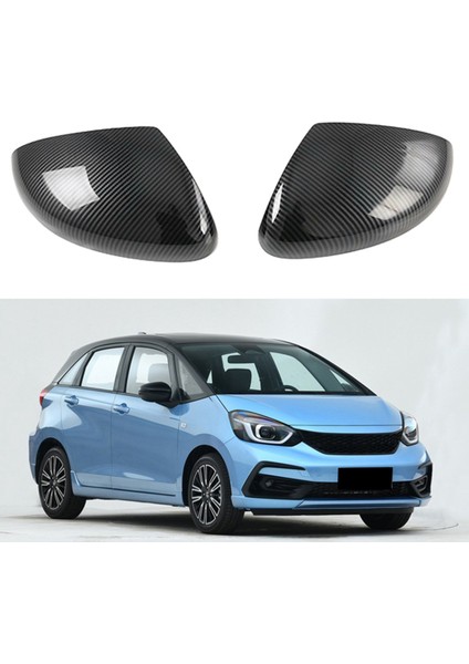 Honda Fit Caz 2020 2021 Abs Karbon Fiber Dikiz Yan Kapı Ayna Kapağı Araba Dış Aksesuarları Için 6x (Yurt Dışından) fiyatları