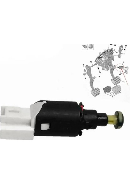 Peugeot 307 206 1007 Ortak Citroen C3 C5 Picasso 4534 40 (Yurt Dışından) fırsatları