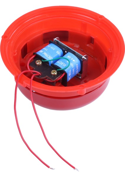 Ac 220V 100MM 4 Inç Çaplı Okullar Yangın Alarmı Yuvarlak Şekil Elektrikli Çan Kırmızı (Yurt Dışından) modelleri