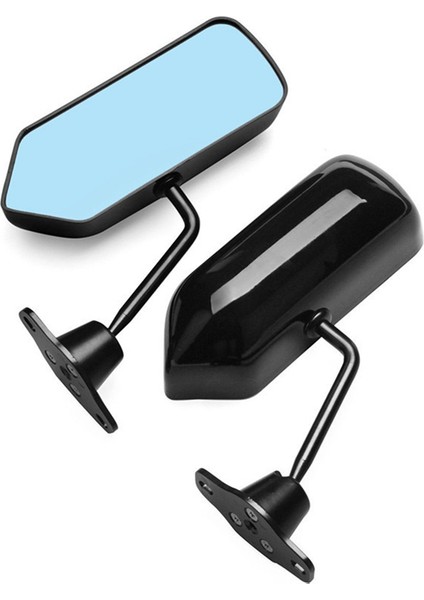 F1 Mermi Tersine Dönen Ayna Geri Dönen Ayna Vintage Stil Dikiz Aynası Arka Görünüm Mavi Ayna Arka Görünüm Sıçrama Aynası (Yurt Dışından)
