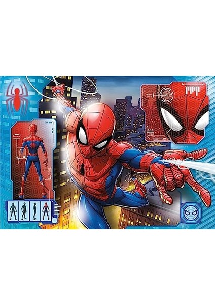 - 2X60 Parça Puzzle - Spiderman modelleri
