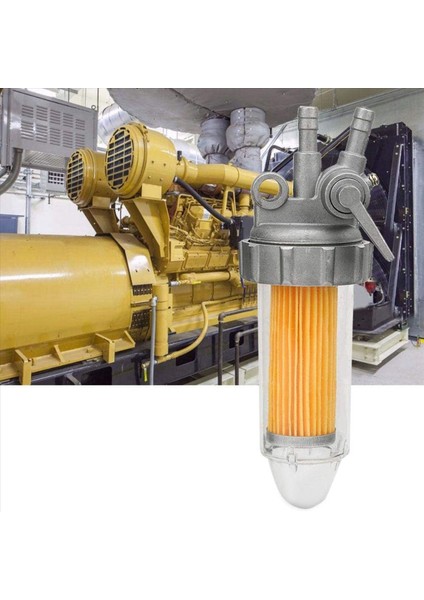 2x Araç Yağı Yakıt Filtresi Kapatma Valf Jeneratörü Otomobil Filtre Parçaları 5kw 6kw 7kw 178F 186F 188F (Yurt Dışından) indirimleri