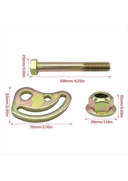 Ön Hizalama Kamber Tekerleği Kamera Cıvata Kiti Chevrolet Için SILVERADO2500 Süspansiyon Kambeler Caster Cıvataları K100026 45K5012 B (Yurt Dışından) fiyatları