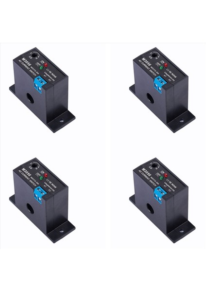 4x Akım Algılama Anahtarı Indüksiyon Rölesi Ac Bağlantı Aygıt Plc Sinyali Sınırı Kapalı Ac 0 2-30A (Nc M3056) (Yurt Dışından)