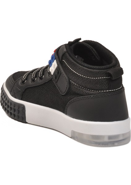 Siyah Beyaz Cırtlı Erkek Çocuk Hi Sneaker fırsatları