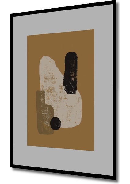 Dekoratif Ahşap Dikdörtgen Tablo Soyut Sanat Harmoni Çerçeve Görünümlü fiyatları