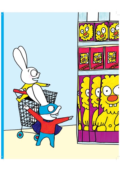 Süper Tavşan Simon: Bunu Istiyorum! modelleri