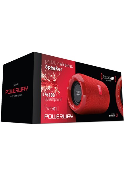 WRX01 90 Db Sd Kart Aux USB Girişli Siyah Bluetooth Speaker Hoparlör Ses Bombası Fm Radyo modelleri