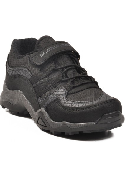 Siyah Cırtlı Erkek Çocuk Outdoor Ayakkabı modelleri