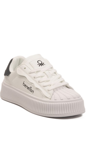 Beyaz Bağcıklı Unisex Spor Ayakkabı modelleri