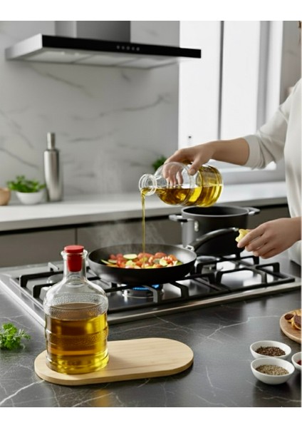 Cam Damacana Şeklinde Yağdanlık 2’li Set – 500 cc Şık Tasarım Yağlık (Zeytinyağı, Sirke, Ayçiçek Yağı) modelleri