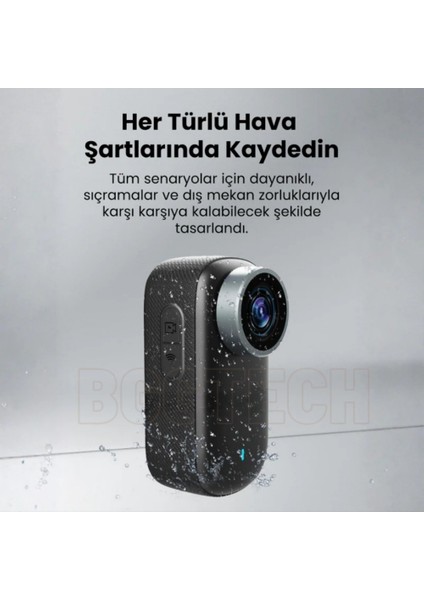 4K Ultra Hd Aksiyon Kamerası Bataryalı Ekranlı & 180° Dönebilir Lens modelleri