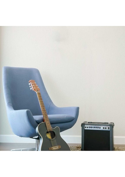 Adawall 6801 | Textured Plain Duvar Kağıdı (6801-1 : Beyaz)