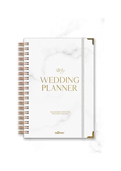 Düğün Planlayıcısı Köşeli Ajanda Wedding fiyatları