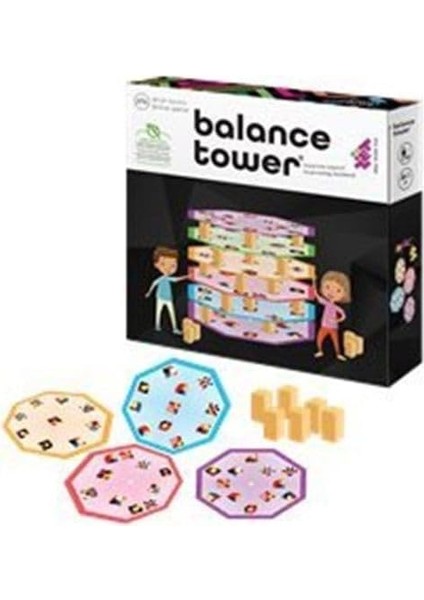 Zeka Balance Tower ve Akıl Oyunu 4+ Yaş 2+ Oyuncu