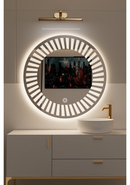 Rectangle Sunray Minimalist LEDLİ Özel Tasarım Ayna fiyatları