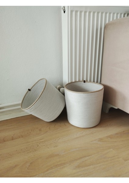 2 Adet Dekoratif Düzenleyici Sepet Saksılık fırsatları