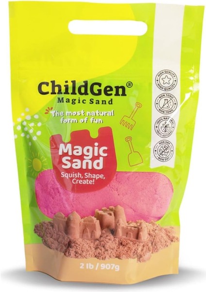 Kinetik Kum 907 gr Poşet Pembe