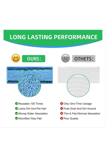 11PACK M6 Moping Islak Pedler Irobot Braava Jet M6 Serisi Için Uyumlu (Yurt Dışından) indirimleri