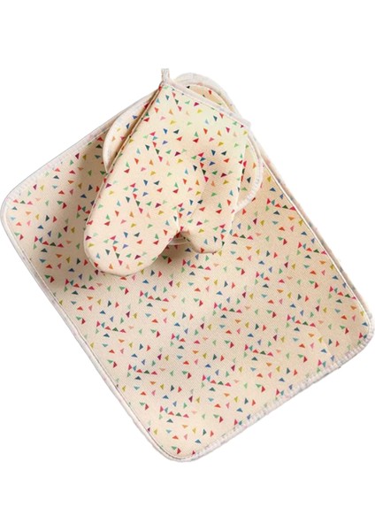 Soft Üçgen Eldiven ve 3'lü Tutaç Seti - Renkli fiyatları