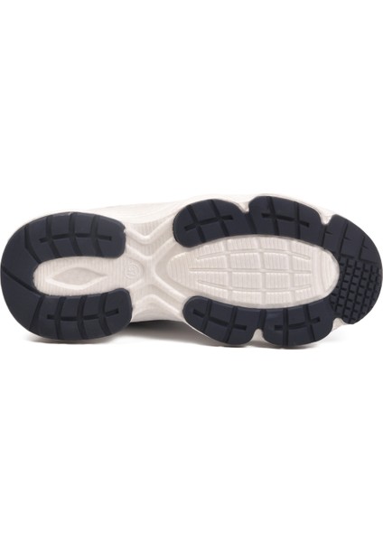 Beyaz Lacivert Bağcıklı Unisex Spor Ayakkabı indirimleri