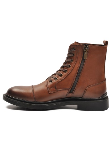 Taba Hakiki Deri Polarlı Fermuarlı Erkek Klasik Bot fiyatları