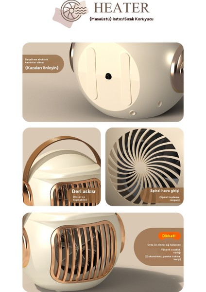 Masa Üzeri Isıtıcı, Ev Tipi Küçük Isıtıcı (Yurt Dışından) modelleri