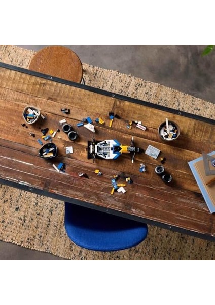 Williams FW14B ve Nigel Mansell 10353 – Yetişkinler Için Sürücü Figürü, Kupa ve Sergileme Içeren Model Yapım Seti – Kadınlar ve Erkekler Için Hediye Fikri (797 Parça) modelleri