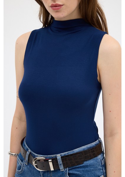 Laci Kadın Kolsuz Yüksek Yaka Body 8155A indirimleri