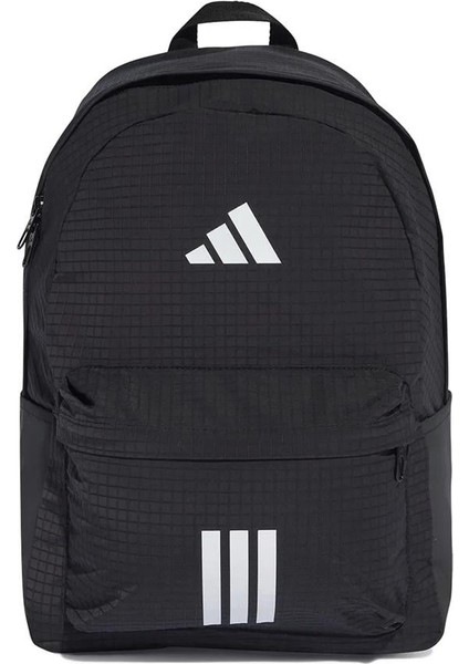 Essentials 3 Stripes Unisex Siyah Günlük Stil Sırt Çantası JX6497