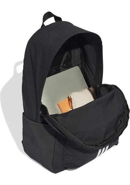 Essentials 3 Stripes Unisex Siyah Günlük Stil Sırt Çantası JX6497 modelleri
