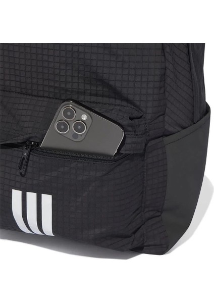 Essentials 3 Stripes Unisex Siyah Günlük Stil Sırt Çantası JX6497 fırsatları