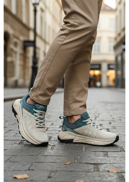 Beyaz Yeşil Erkek Spor Ayakkabı modelleri