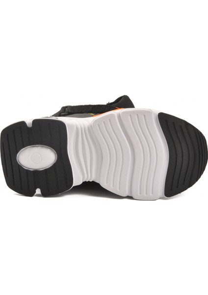Siyah Cırtlı Içi Polarlı Erkek Çocuk Sneaker Bot indirimleri
