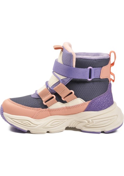 Pudra Cırtlı Içi Polarlı Kız Çocuk Sneaker Bot fiyatları