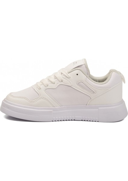 Beyaz Bağcıklı Unisex Spor Ayakkabı fırsatları