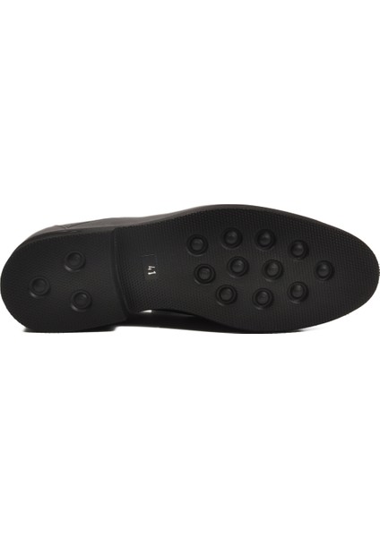 Siyah Hakiki Deri Erkek Klasik Ayakkabı indirimleri