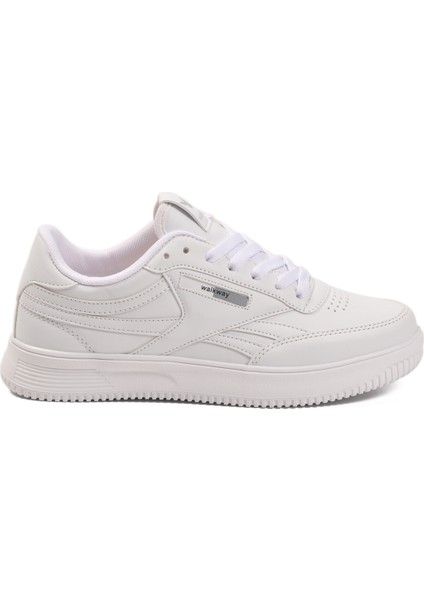 Beyaz Bağcıklı Unisex Spor Ayakkabı fiyatları