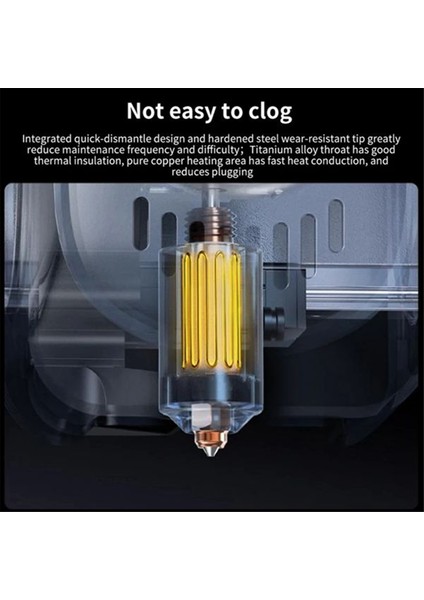 Yükseltilmiş Hotend Kiti Kırktırma Için Hi Combo Sertleştirilmiş Çelik Hepsi Bir Arada Meme Yüksek Sıcaklık Dayanıklı ve Hızlı Baskı (Yurt Dışından) fiyatları