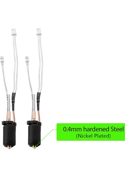 Yükseltilmiş Hotend Kiti Kırktırma Için Hi Combo Sertleştirilmiş Çelik Hepsi Bir Arada Meme Yüksek Sıcaklık Dayanıklı ve Hızlı Baskı (Yurt Dışından) indirimleri