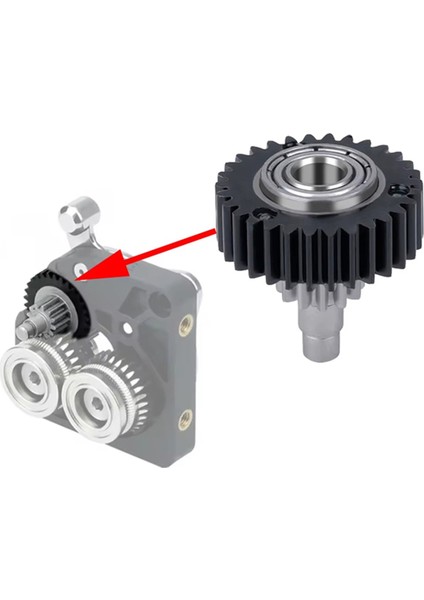 Kırkırı K1 K1MAX Ekstrüder Şanzıman Indirgeme Dişli Filament Dişlileri K1 Serisi 3D Yazıcı Parçaları (Yurt Dışından) indirimleri