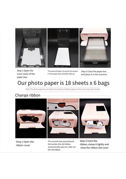 Canon Selphy CP1300 Mürekkep ve Kağıt Seti Için Uyumlu (Yurt Dışından) fırsatları