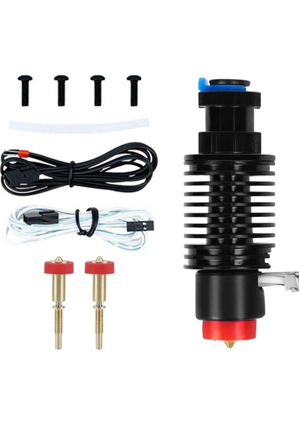 E3D Revo Seramik Hotend Kiti V6 Radyatör Pirinç Memesi Seramik Isıtma Çekirdeği E3D Revo 3D Yazıcı Parçaları Paketa A (Yurt Dışından)