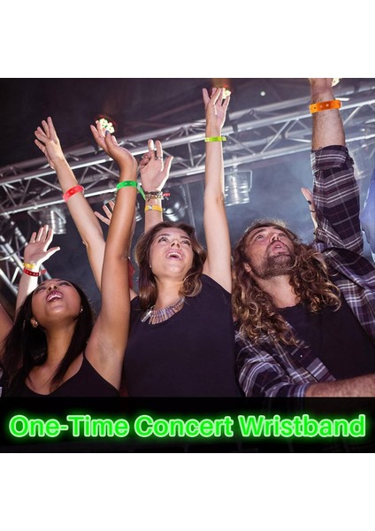 48PCS Vinil Bileklikler Plastik Etkinlik Bileklikleri Etkinlikler Için Renkli Bilek Bantları Konser Karnavalı Gece Kulübü, Set 1 (Yurt Dışından) indirimleri