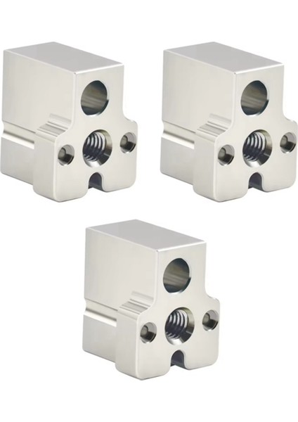 3D Yazıcı Parçaları Için CR10 Kaplı Bakır Isıtmalı Blok Volkanı Yüksek Sıcaklık Isıtma Bloğu, Büyük Akış 3 Pcs (Yurt Dışından)